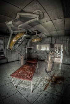abandoned surgery room
