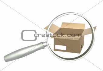 Loupe and boxes
