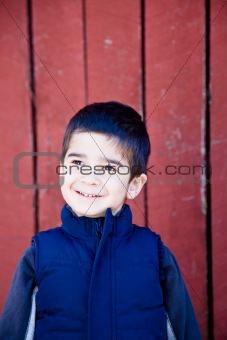 Smiling Happy Little Boy