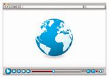 Web video browser world