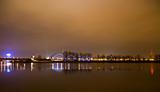 Riga Latvia night city