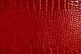 Red leather texture embossed squares background