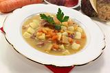 fresh cooked Turnip stew