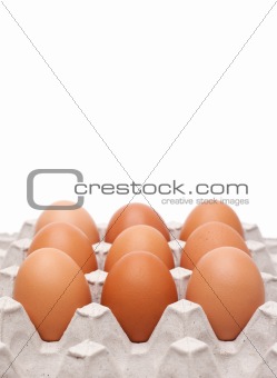 brown eggs
