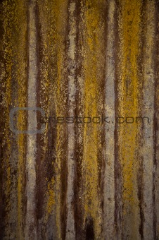 Rusted Corrugated steel