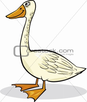 cartoon goose