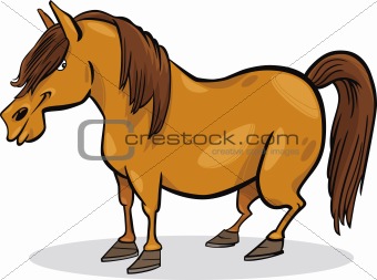 cartoon pony horse
