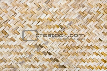 Bamboo Weave Show Of Pattern Background