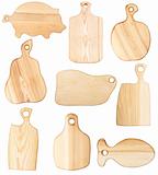 Set of chopping boards