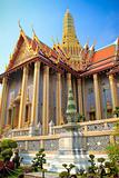 The famous Grand Palace in Bangkok Thailand