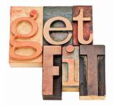 get fit - motivation concept