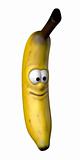 smiling banana