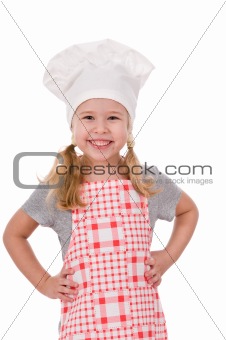 a girl chef