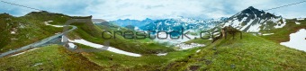 Alps summer panorama