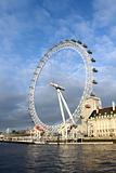 View of The London Eye 