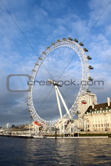 View of The London Eye 