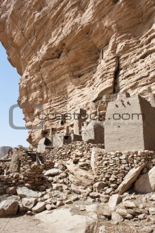 Ancient Dogon village, Mali (Africa).