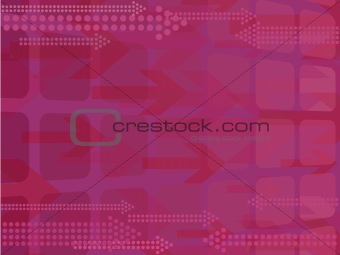abstract background with arrows, red pattern