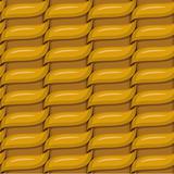 woven wicker rail fence seamless background