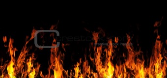 abstract fire flame background