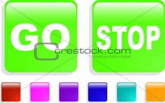 the color vector web icon set