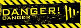 vector grunge danger banner