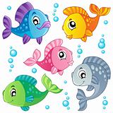 Various cute fishes collection 3