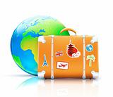 Global travel concept