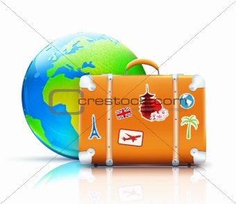 Global travel concept