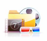 Digital video folder