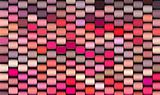 abstract 3d render multiple pink cylinder backdrop pattern