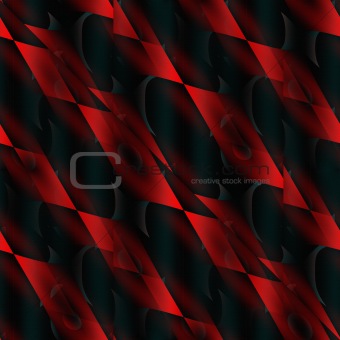 The Red and the Black seamless abstract.