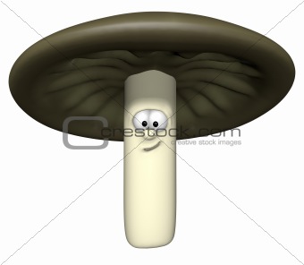 funny mushroom