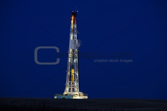 Drilling Rig Potash Mine