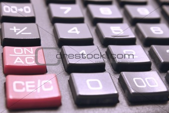 Calculator buttons