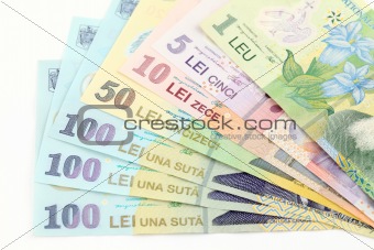 Romanian banknotes