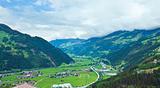 Alps summer village