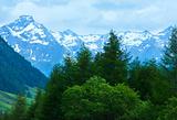 Alps summer view