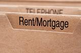 Rent Mortgage concept