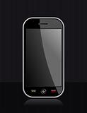Generic Smart Phone on black