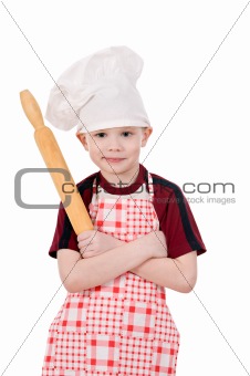 boy in chef's hat