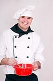 smiling chef