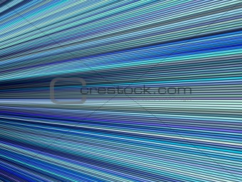 3d blue color abstract striped backdrop render