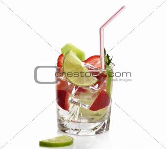 Fruit Drink With Ice