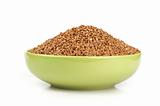buckwheat in the bowl
