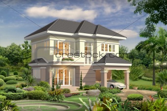 3d house