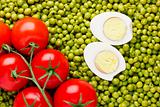 Peas and Tomatoes