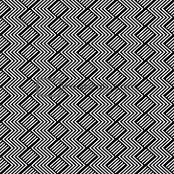 Seamless geometric pattern with zigzag texture.