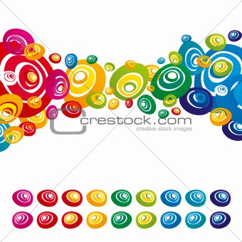 Vector Abstract Color Background
