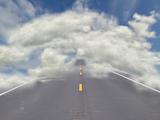 road through sky